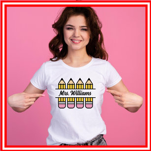 Lehrerauswertungsstift zurück in die Schule T-Shirt