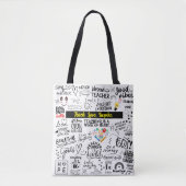 LEHRERBEFEHLE TOTE BAG - Personalisiert Tasche (Vorderseite)