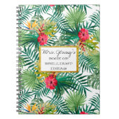 Lehrerbericht - personalisiert - Geschenk Notizblock (Vorderseite)