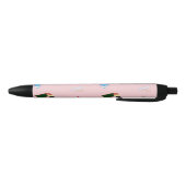 Lehrerberufsmuster auf rosa kugelschreiber (Unterseite)