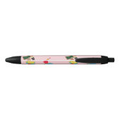 Lehrerberufsmuster auf rosa kugelschreiber (Rückseite)