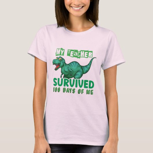 Lehrerbewertung | 100 Tage Shirt (Vorderseite)