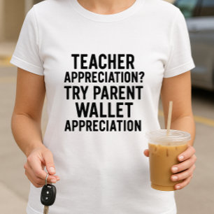 Lehrerbewertung? Aufwertung der digitalen Brieftas T-Shirt