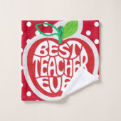 Lehrerbewertung Badhandtuch Set (Waschlappen)