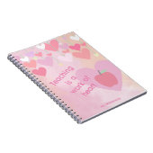 Lehrerbewertung dank Apple Heart Monogram Notizblock (Rechte Seite)