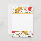 Lehrerbewertung Dankeskarte (Rückseite)