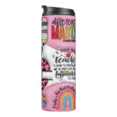 Lehrerbewertung: Inspirierend, Gekümmert, engagier Thermosbecher (Nach rechts gedreht)