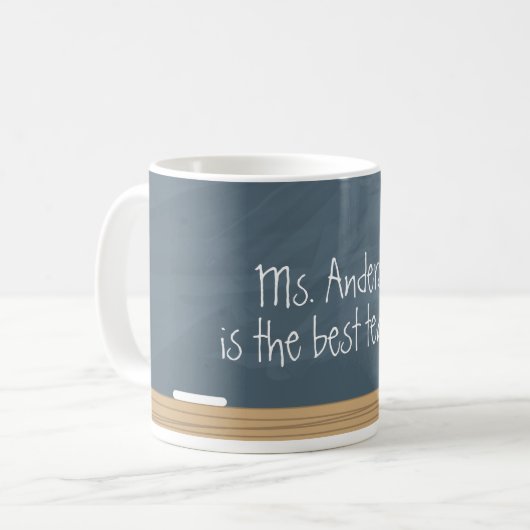 Lehrerbewertung | Kopfbrett Kaffeetasse (Vorderseite Links)