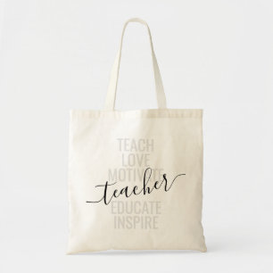 Lehrerbewertung Liebe Inspiriert Tragetasche