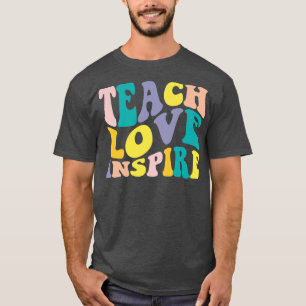Lehrerbewertung Liebe Lehrer Inspirier Funny Teac T-Shirt