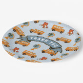 Lehrerbewertung Pappteller (Schrägansicht)