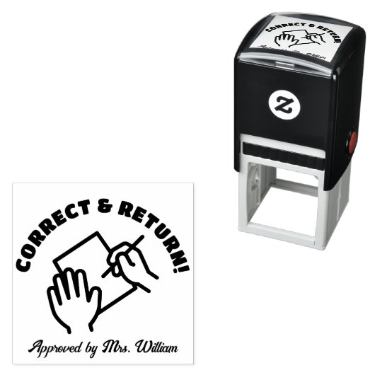 Lehrerbewertung Permastempel (Beispiel)