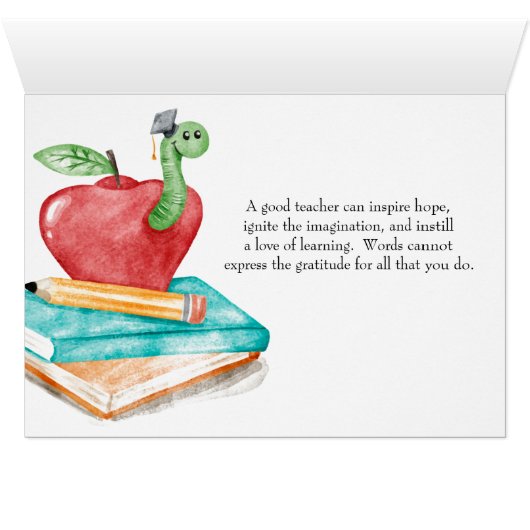 Lehrerbewertung Personalisiert (Innenansicht Horizontal (Unten))