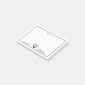 Lehrerbewertung Post-it Klebezettel (angewinkelt)