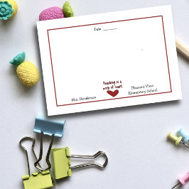 Lehrerbewertung Post-it Klebezettel