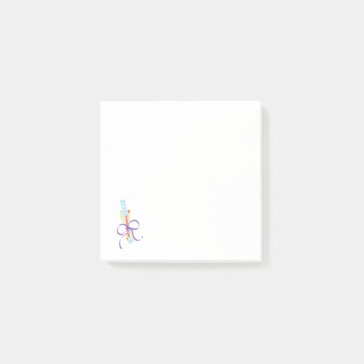 Lehrerbewertung Post-it Klebezettel (Vorderseite)