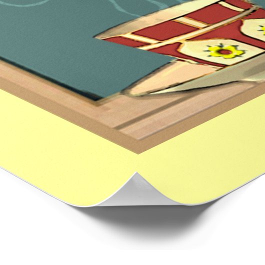 Lehrerbewertung Poster (Ecke)