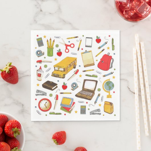 Lehrerbewertung Serviette (Beispiel)