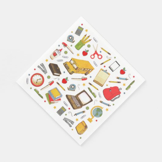 Lehrerbewertung Serviette (Ecke)