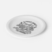 Lehrerbewertung Tagesideen Pappteller (Schrägansicht)