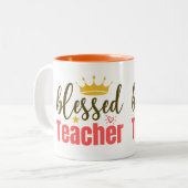 Lehrerbewertung Tasse | Vielen Dank für Ihr Gesche (Vorderseite Links)