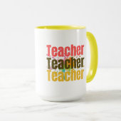 Lehrerbewertung Tasse | Vielen Dank für Ihr Gesche (VorderseiteRechts)