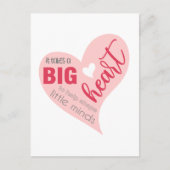 Lehrerbewertung Valentinstag Feiertagspostkarte (Vorderseite)