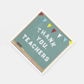 Lehrerbewertungsideen Serviette (Ecke)