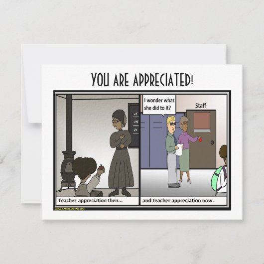 Lehrerbewertungskarte Dankeskarte (Vorderseite)
