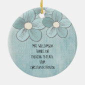 Lehrerbewertungsmonographie Keramik Ornament (Hinten)