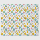 Lehrerbewertungsmuster Geschenkpapier (Flach)