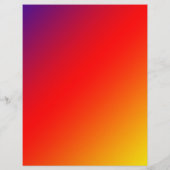 Lehrerbewertungsstation, Vivid Rainbow Briefbogen (Rückseite)