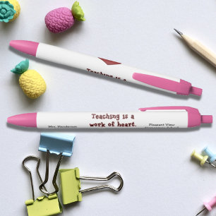 Lehrerbewertungsstelligkeitstafel Kugelschreiber