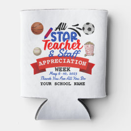 Lehrerbewertungswoche Alle Star School Name Dosenkühler