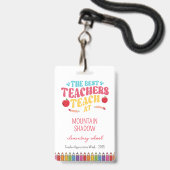 Lehrerbewertungswoche Ausweis (Vorderseite mit Lanyard)