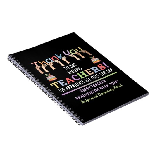 Lehrerbewertungswoche Notizblock (Rechte Seite)