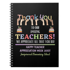 Lehrerbewertungswoche Notizblock