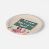 Lehrerbewertungswoche Pappteller (Schrägansicht)