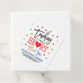 Lehrerbewertungswoche Party Geschenkanhänger (Beispiel)