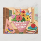 Lehrerbewertungswoche Postkarte (Vorderseite)