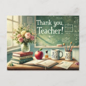 Lehrerbewertungswoche Postkarte (Vorderseite)