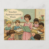 Lehrerbewertungswoche Postkarte (Vorderseite)