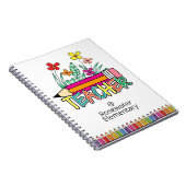 Lehrerbezeichnung Schulname Notizblock (Rechte Seite)