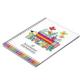 Lehrerbezeichnung Schulname Notizblock (Linke Seite)