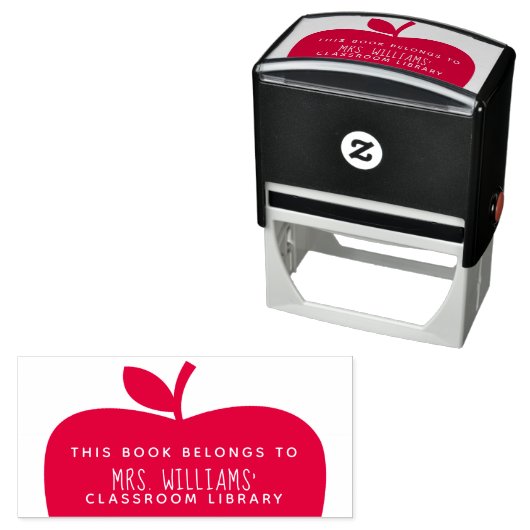 Lehrerbibliothek Permastempel (Beispiel)