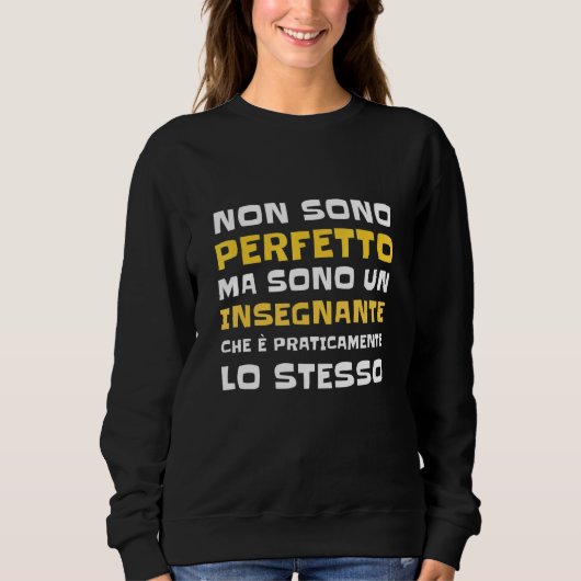Lehrerbrief Idee Niedlicher Junge Sweatshirt (Vorderseite)