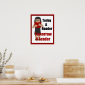 Lehrerbuch Lover Gal Leader Poster (Küche)