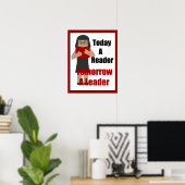 Lehrerbuch Lover Gal Leader Poster (Heimbüro)