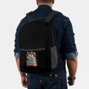 Lehrerbuch Zurück zu Wildblumen in der Schule Bedruckter Rucksack