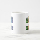 Lehrerbuntstiftebox geteilt Name Klassenzimmer Kaffeetasse (Mittel)